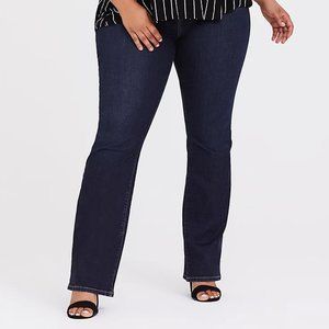 NWT Torrid Relaxed Boot Cut Dark Wash Stretch Jean SZ 20